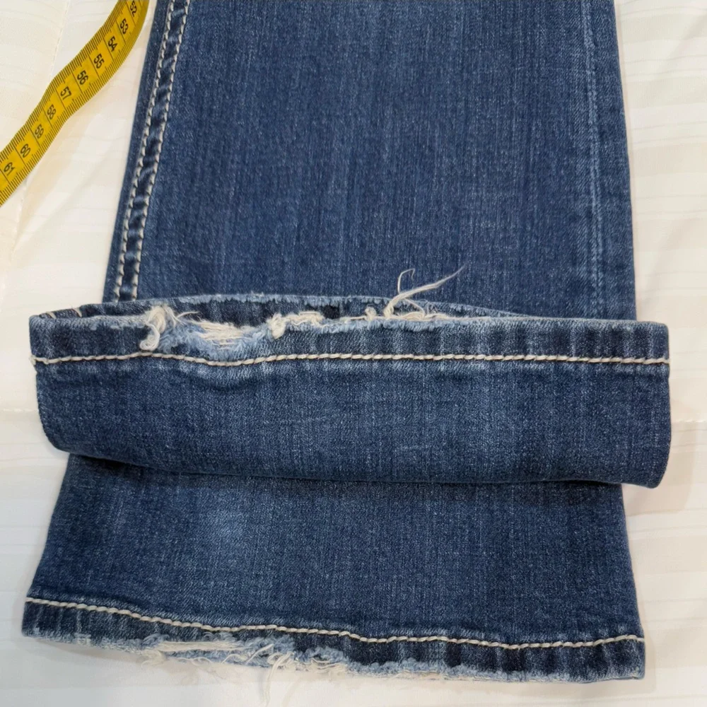 Rerock for Express Classic Blue Denim Jeans Boot Cut